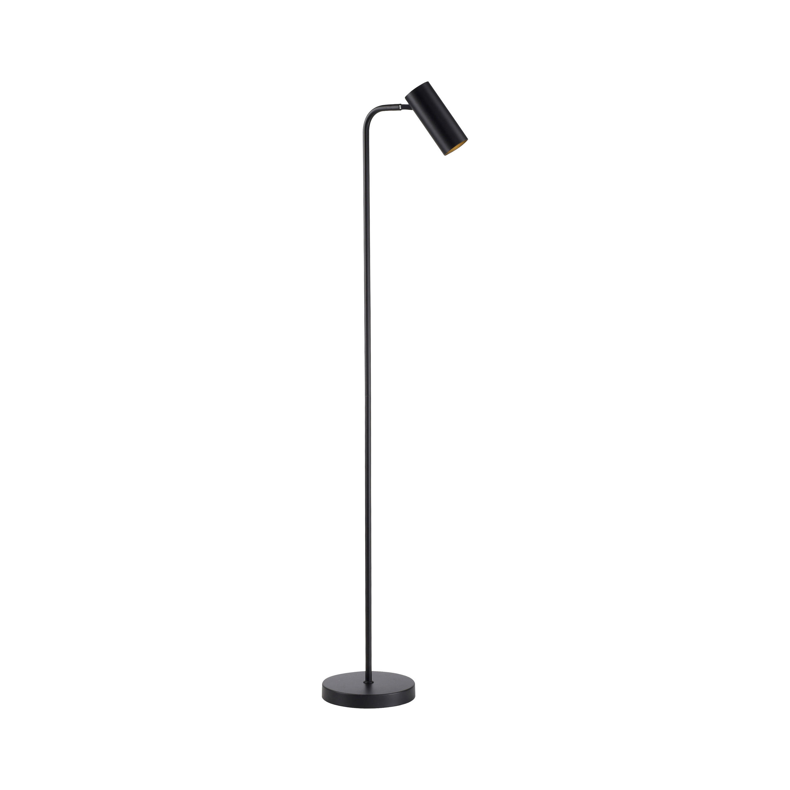 LED-STEHLEUCHTE SW RIK 31/18/140 cm   - Schwarz, KONVENTIONELL, Kunststoff/Metall (31/18/140cm) - Schöner Wohnen