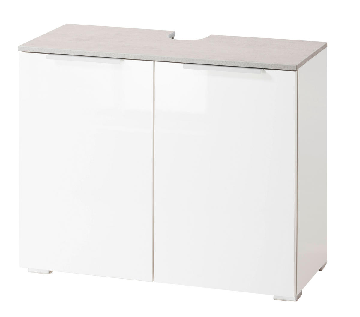 OMARICA ZA POD UMIVALNIK 80/40/35 cm  - Moderno, kovina/leseni material (80/40/35cm) - Xora