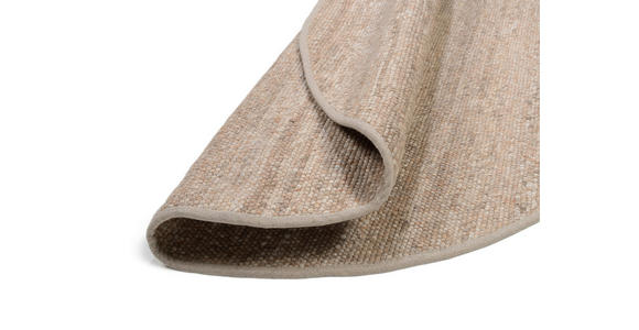 HANDWEBTEPPICH 200/200 cm Helsinki Cappuccino  - Cappuccino, Basics, Textil (200/200cm) - Linea Natura