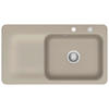 SPÜLE Juna 90 / 50140223  - Fango, Basics, Keramik (90/20/51cm) - Systemceram