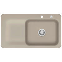 SPÜLE Juna 90 / 50140223  - Fango, Basics, Keramik (90/20/51cm) - Systemceram