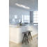 LED-DECKENLEUCHTE - Alufarben, Design, Metall (80,5/9/4,4cm)