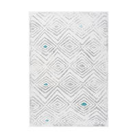 TEKAČ  Vancouver     80/150 cm    tkano  siva, bela  - siva/bela, Basics, tekstil (80/150cm) - Kayoom