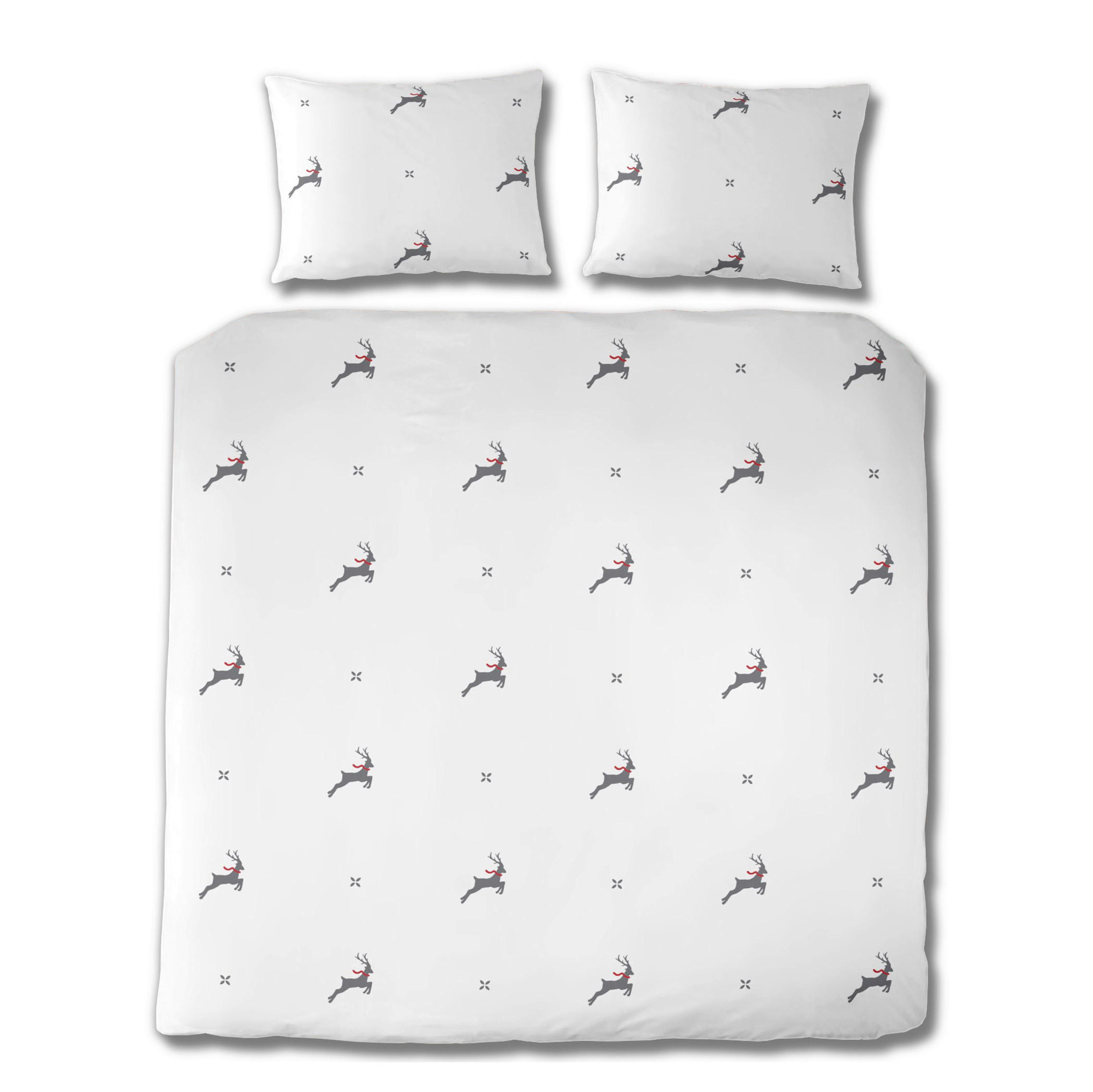 BETTWÄSCHE Flanell 200/200 cm  - Hellgrau, MODERN, Textil (200/200cm) - Florella