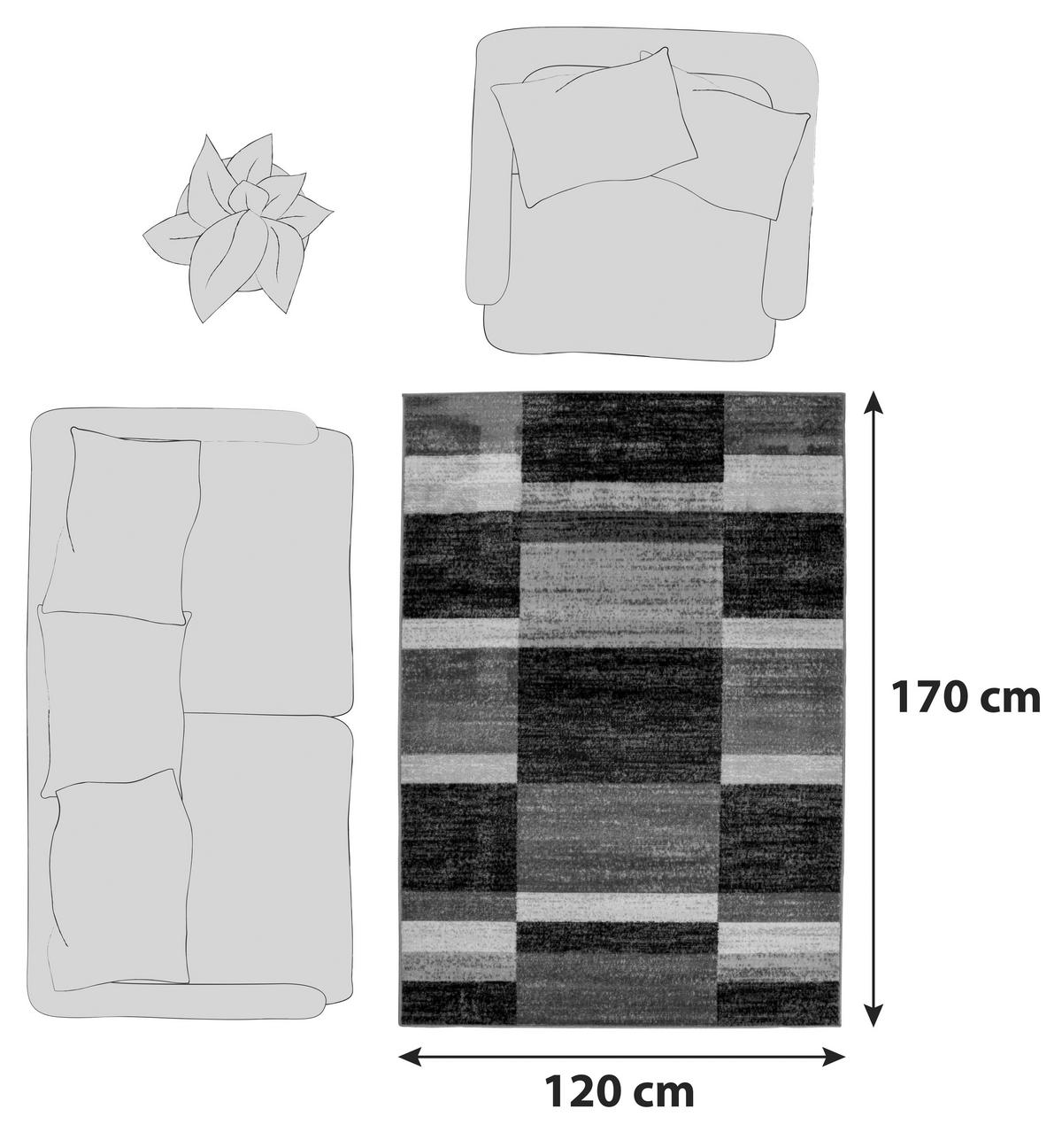 TKANÝ KOBEREC, 120/170 cm, béžová - béžová, Design, textil (120/170cm) - Boxxx