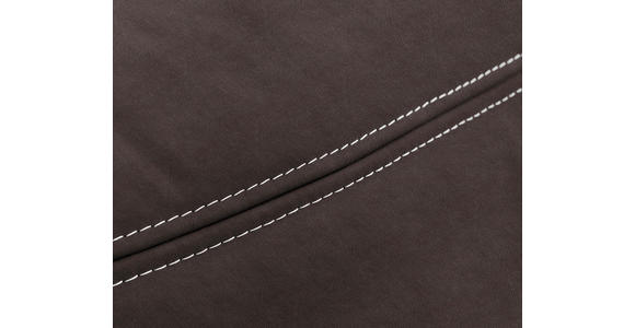 POLSTERBETT Matratze, Lattenrost, Topper Mokka 180/200 cm - Schwarz/Mokka, KONVENTIONELL, Leder/Holz (180/200cm) - Novel