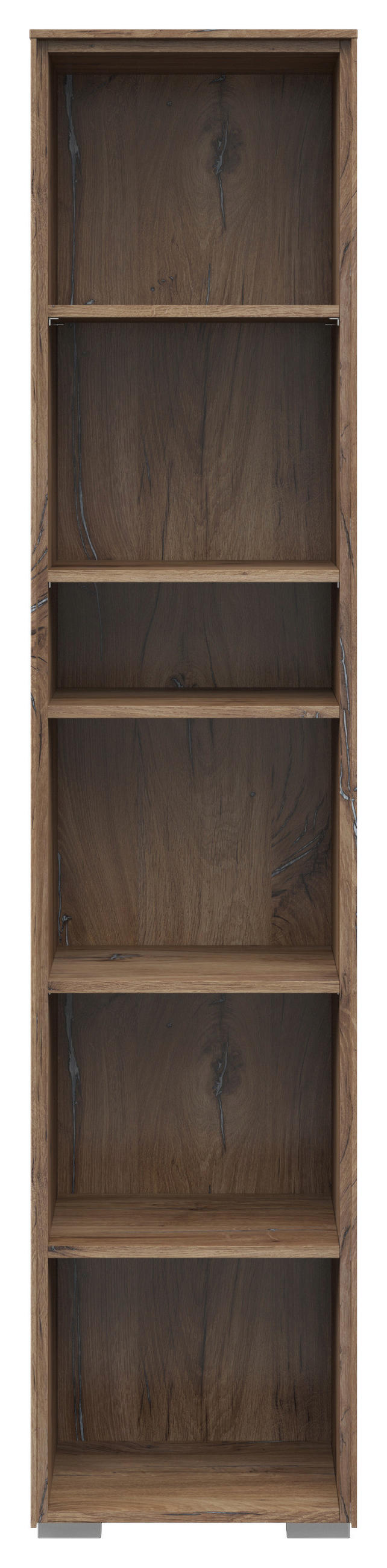 AKTENREGAL Eiche dunkel  - Eiche dunkel, KONVENTIONELL, Holzwerkstoff (43/199/37cm) - Voleo