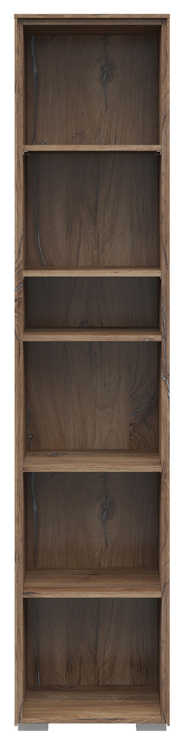 AKTENREGAL Eiche dunkel  - Eiche dunkel, KONVENTIONELL, Holzwerkstoff (43/199/37cm) - Voleo