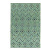 FLACHWEBETEPPICH 140/200 cm Bahama Grün  - Grün, Design, Textil (140/200cm) - Novel
