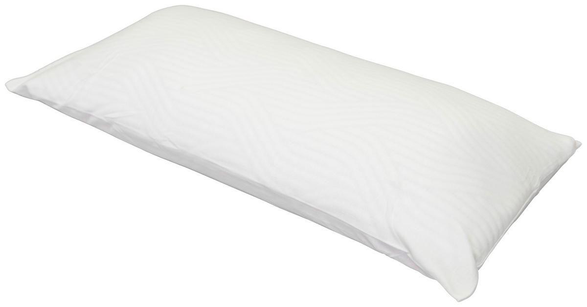 POLSTERBEZUG COMFORT,DOWN LUXE 80/40 cm  - Weiß, Basics, Textil (80/40cm) - Tempur