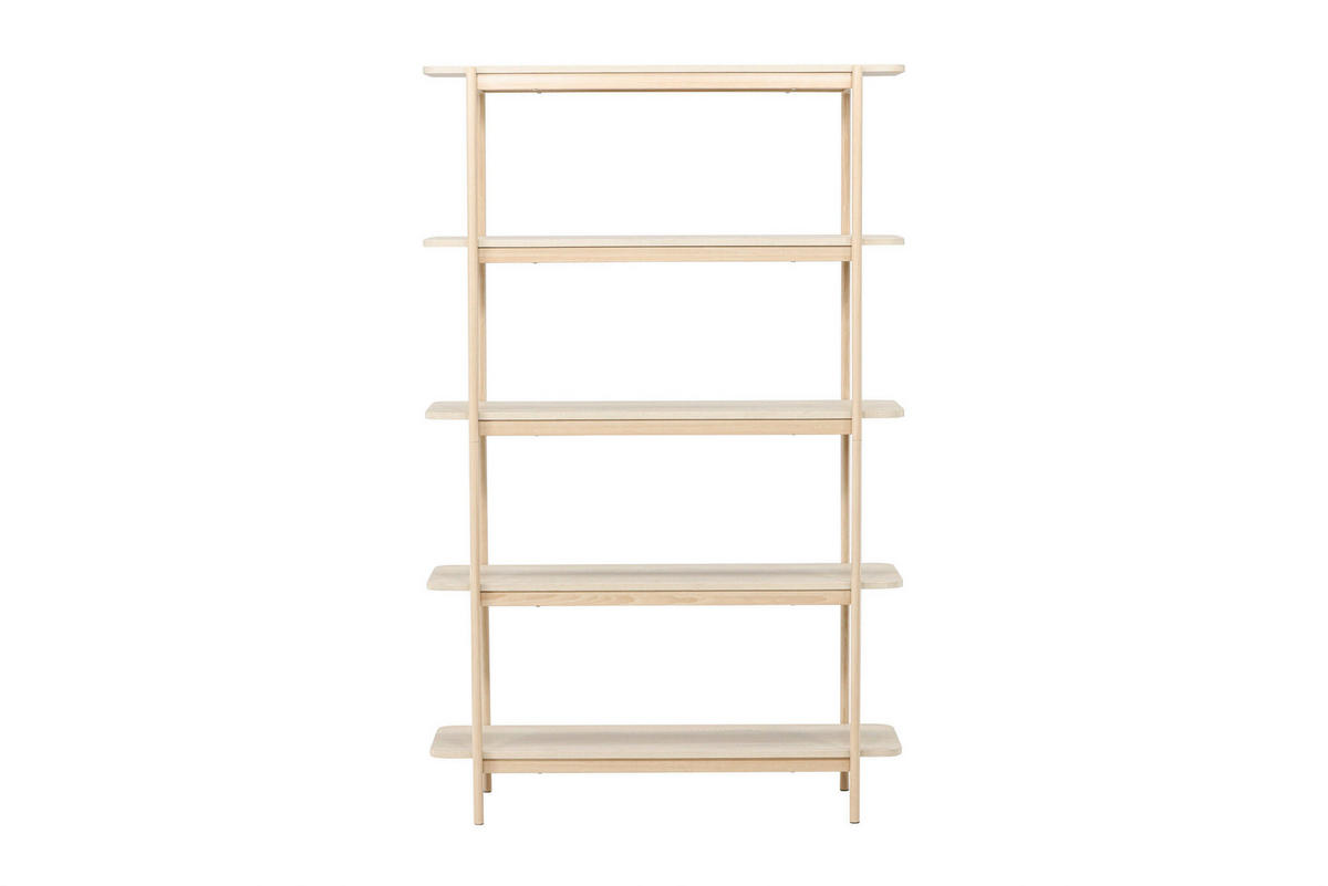 HYLLA i 120/190/40 cm beige  - beige, Modern, metall/trä (120/190/40cm) - Livetastic
