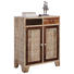 SCHUHSCHRANK 80/100/40 cm - Hellbraun/Anthrazit, LIFESTYLE, Holz/Keramik (80/100/40cm) - Landscape SCHUHSCHRANK 80/100/40 cm - Hellbraun/Anthrazit, LIFESTYLE, Holz/Keramik (80/100/40cm) - Landscape