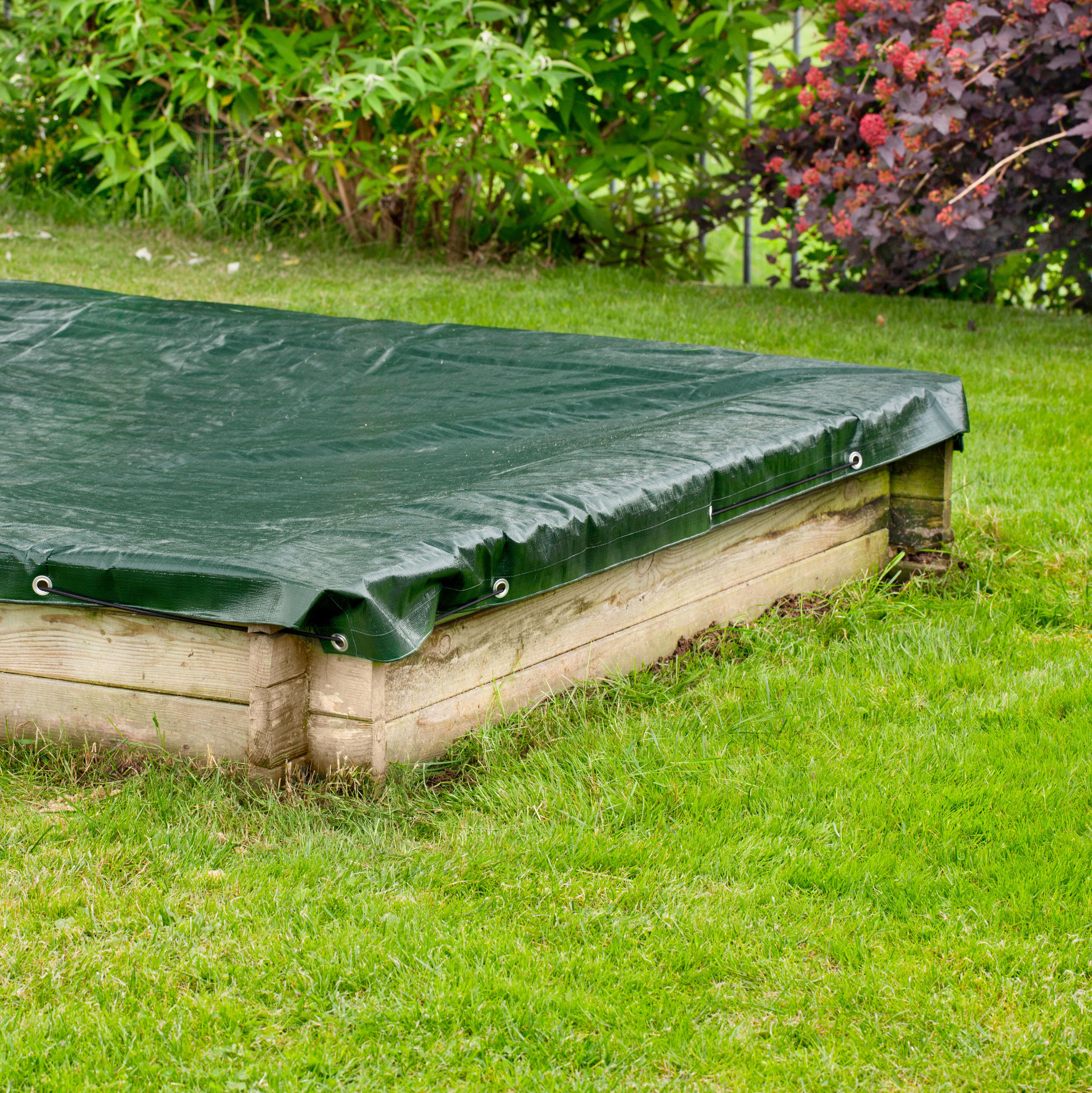 ABDECKPLANE - Grün, Basics (200/200cm)