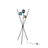 SVJETILJKA PODNA Lance  - višebojno/crna, Trend, staklo/metal (60/156cm)
