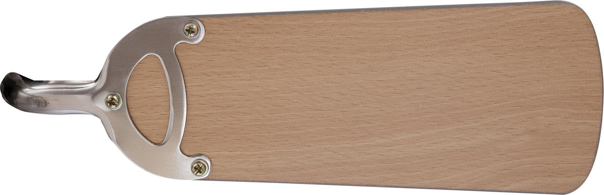 Ventilator mit Beleuchtung UGO 76/28 cm   - Buchefarben, Basics, Holz/Metall (76/28cm) - Globo
