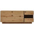 SIDEBOARD - Eichefarben/Schwarz, MODERN, Glas/Holz (201,9cm) - Valnatura SIDEBOARD - Eichefarben/Schwarz, MODERN, Glas/Holz (201,9cm) - Valnatura