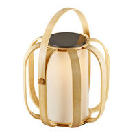 SOLARLEUCHTE Bob 30/40 cm   - Naturfarben, Basics, Holz/Kunststoff (30/40cm) - Nordlux