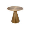 BEISTELLTISCH in Metall 46/46/45 cm  - Goldfarben, Trend, Metall (46/46/45cm) - Kayoom