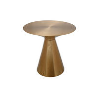 BEISTELLTISCH in Metall 46/46/45 cm  - Goldfarben, Trend, Metall (46/46/45cm) - Kayoom
