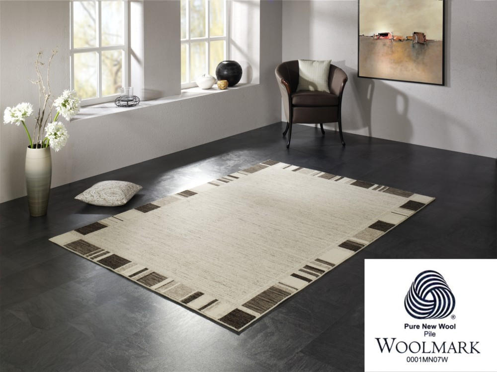 WEBTEPPICH 120/170 cm  - Naturfarben, Basics, Textil (120/170cm) - Novel