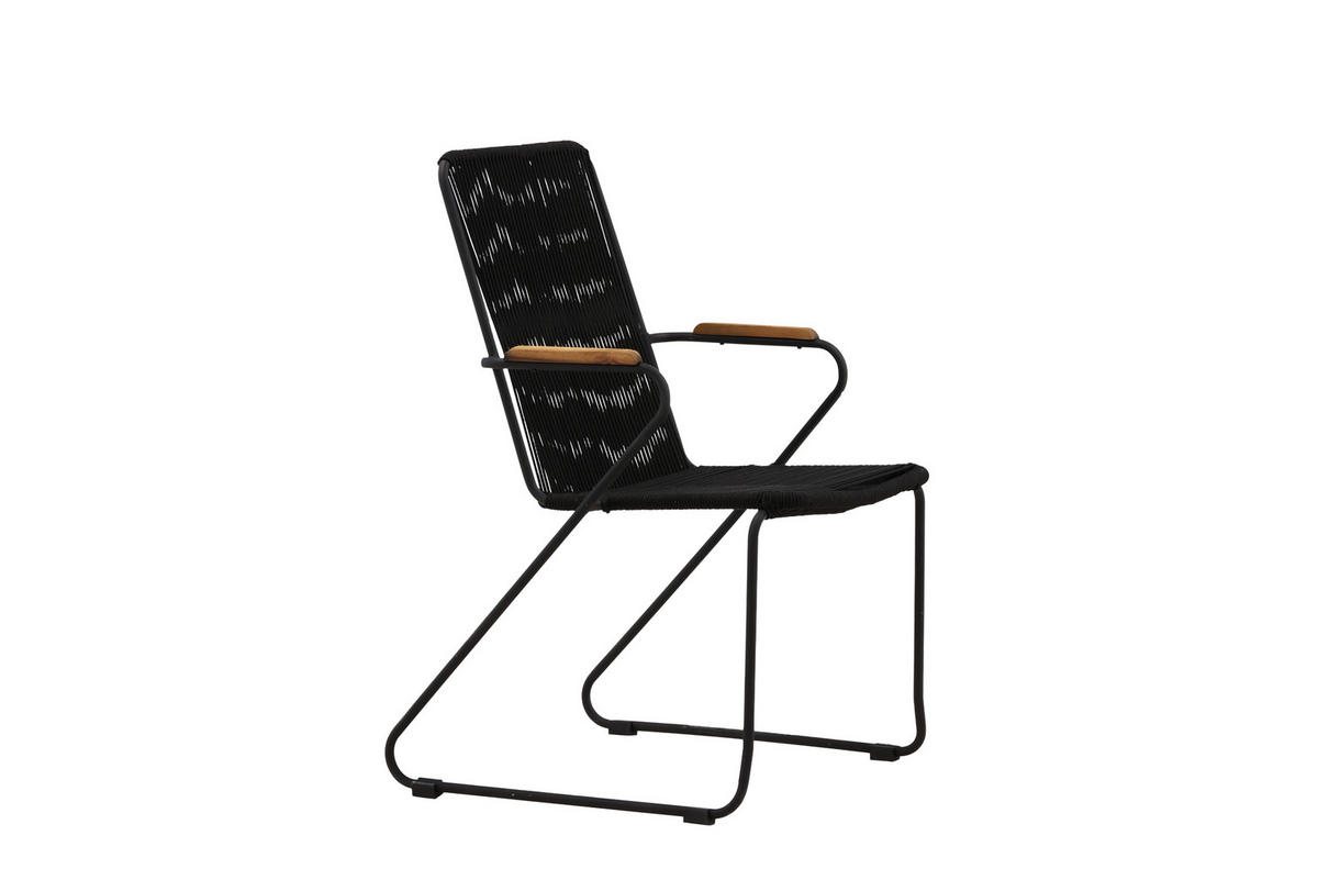 TRÄDGÅRDSSTOL i metall svart  - svart, Klassisk, metall (55/82/51cm) - Gardenson
