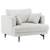 SESSEL in Beige  - Beige, Design, Textil/Metall (104/82/92cm) - Livetastic