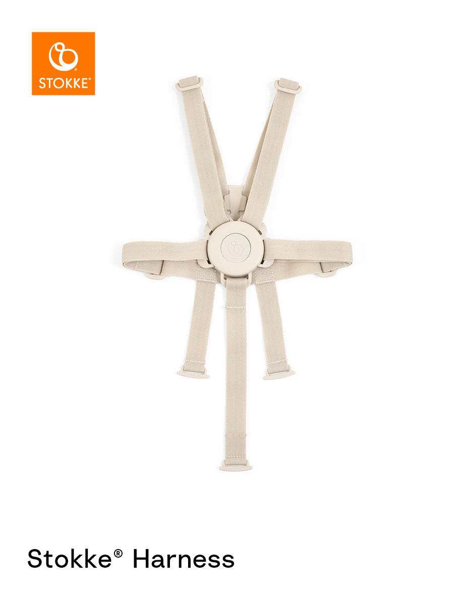 SICHERHEITSGURT - Beige, Basics, Kunststoff/Textil - Stokke