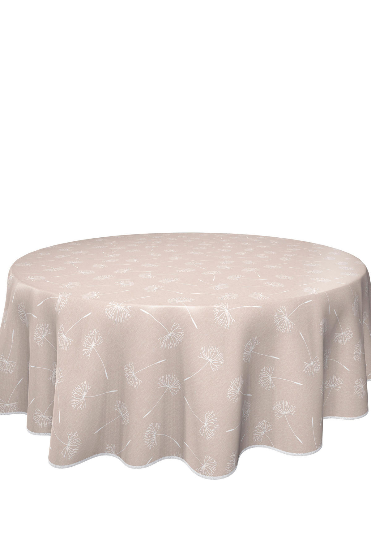 TISCHDECKE MILANO 140 cm  - Hellrosa, KONVENTIONELL, Textil (140cm) - Peyer Syntex