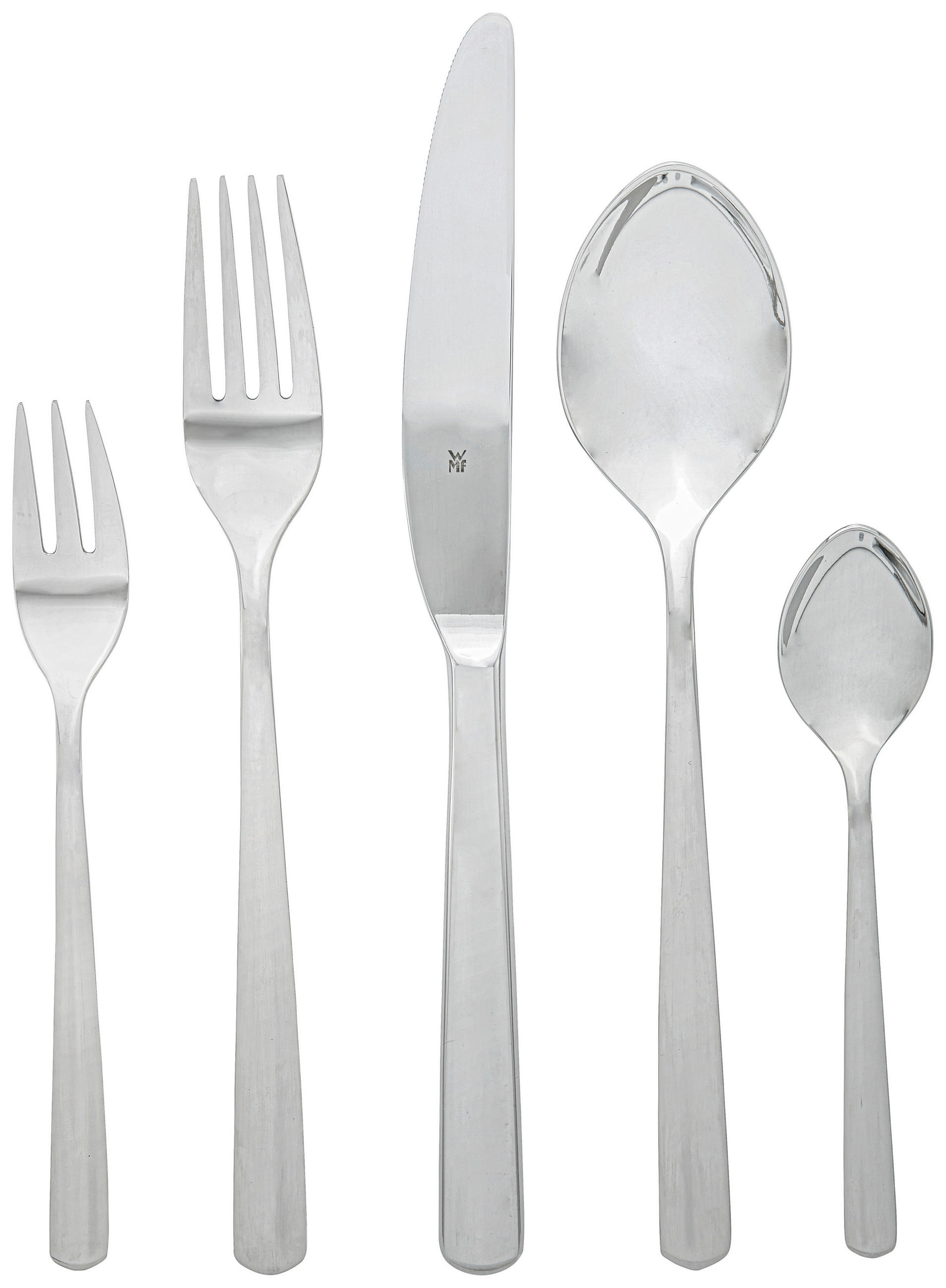 PRIBOR ZA JELO 60/1  Boston  - boja nerđajućeg čelika, Konvencionalno, metal (49/39/5,5cm)