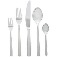 BESTECKSET Boston 60-teilig Edelstahl  für 12 Personen  - Edelstahlfarben, KONVENTIONELL, Metall (49/39/5,5cm) - WMF