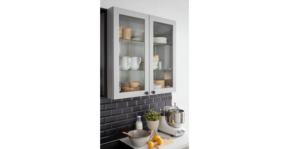EINBAUKÜCHE - Grau, Design, Holzwerkstoff - Dieter Knoll