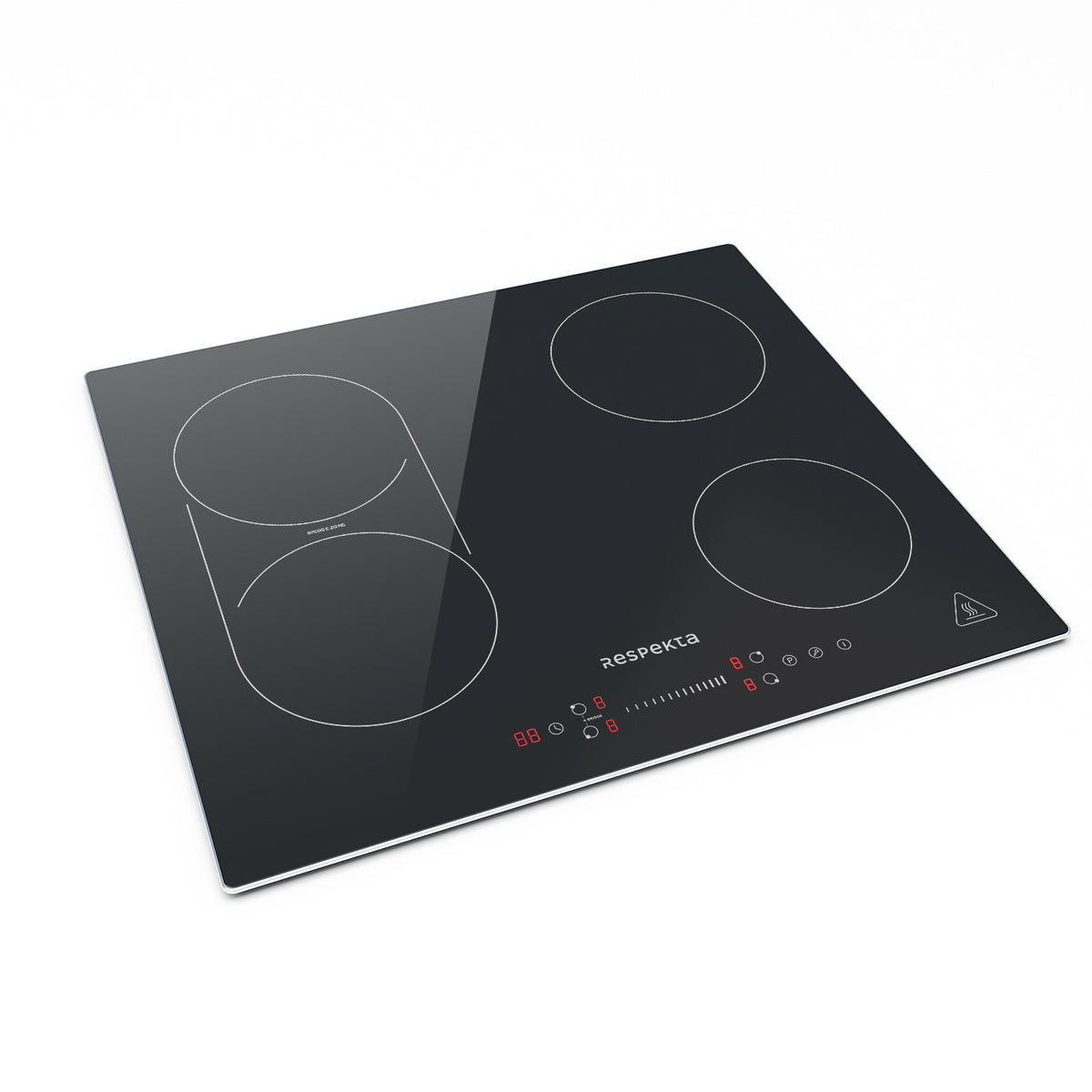 INDUKTIONSKOCHFELD KM6600IB-28  - Schwarz, Trend, Glas/Metall (59/6/52cm) - Respekta