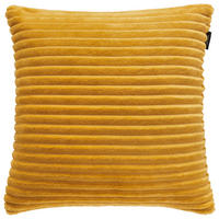 DEKORATIVNA JASTUČNICA 48/48 cm    CORD  - zlatna/med, Osnovno, tekstil (48/48cm) - Novel