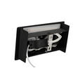 LED-WANDLEUCHTE 23/9-16/12 cm   - Schwarz, Basics, Metall (23/9-16/12cm) - Novel