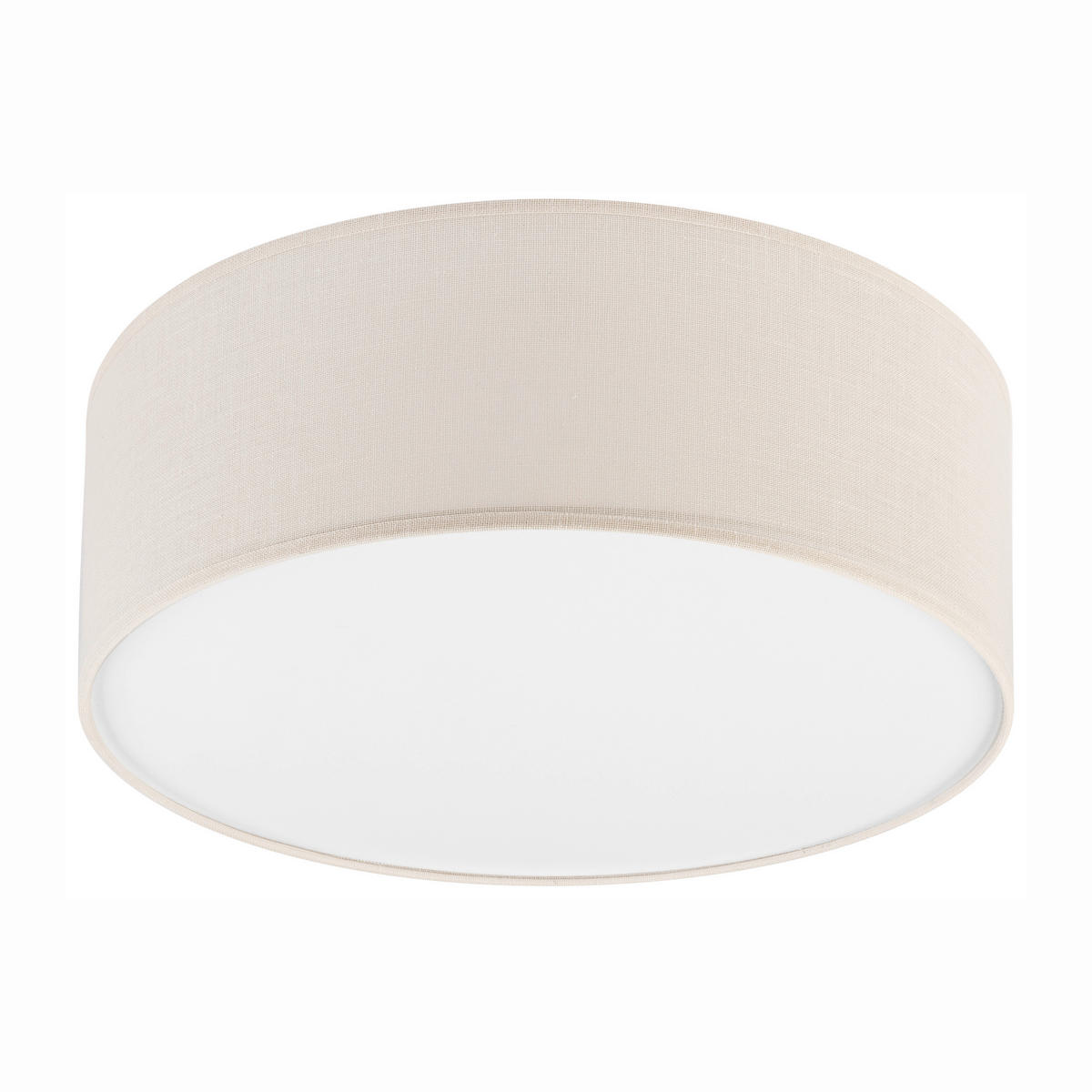 DECKENLEUCHTE  13/35 cm    - Creme, KONVENTIONELL, Textil (13/35cm)