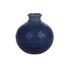 VASE 12 cm - Dunkelblau, Trend, Keramik (12cm) VASE 12 cm - Dunkelblau, Trend, Keramik (12cm)