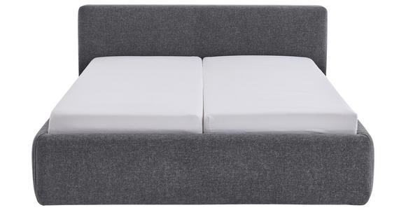 POLSTERBETT 240/200 cm,  in Grau,  - Grau, Design, Textil (240/200cm) - Xora