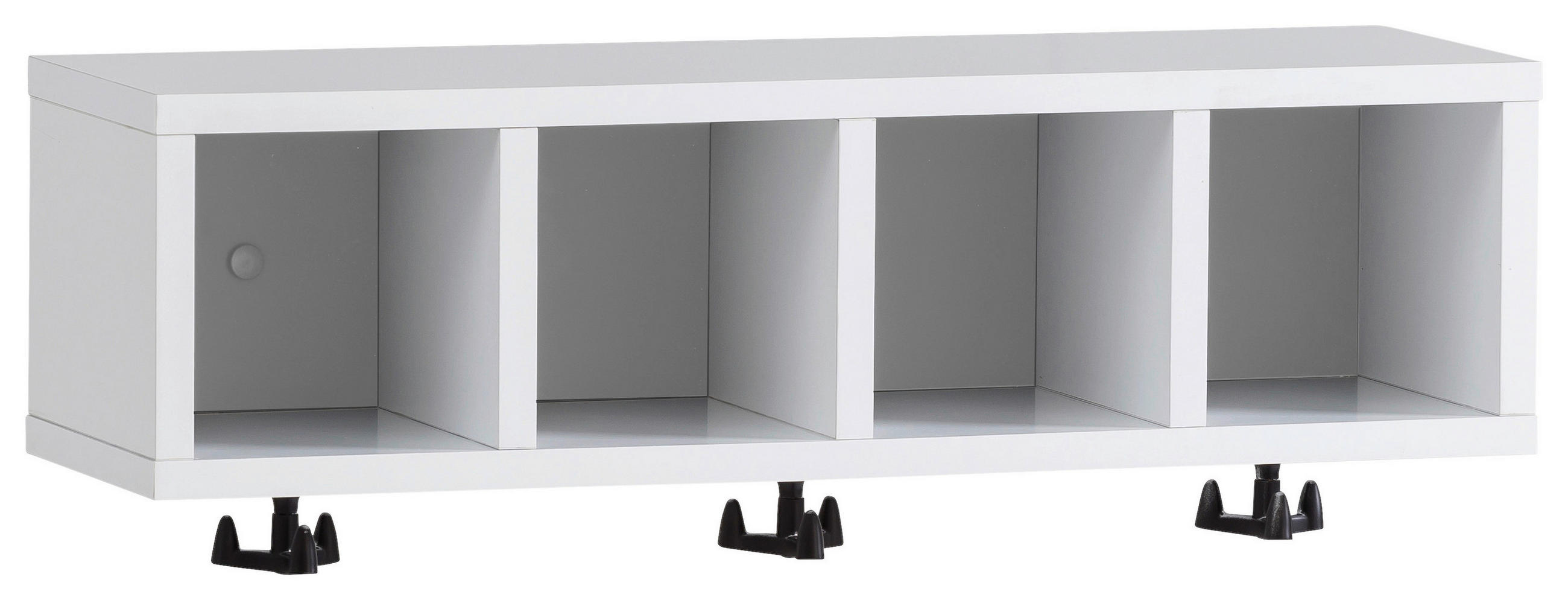 Mid.you Wandregal Lugo Weiß 60x200x17.6 cm