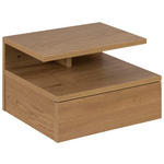 NACHTKÄSTCHEN in Eichefarben  - Eichefarben, Design, Holzwerkstoff (35/22,5/32cm) - Carryhome