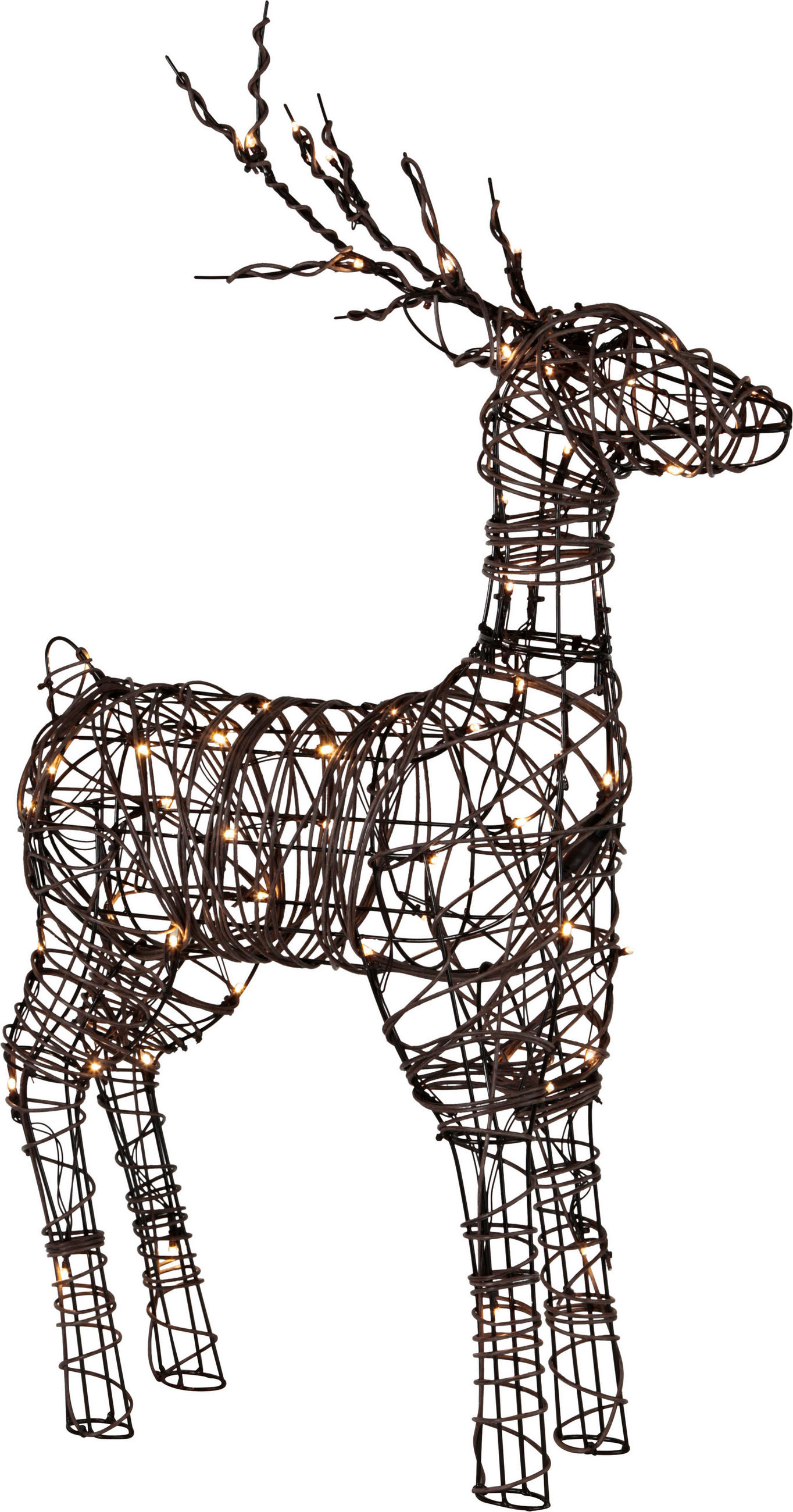 STIMMUNGSLEUCHTER 53/17/90 cm   - Dunkelbraun, Basics, Kunststoff/Metall (53/17/90cm) - Eglo