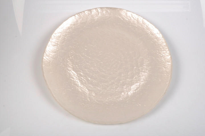 PLATZTELLER Glas  - Weiß, Trend, Glas (33cm) - Novel