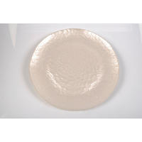 PLATZTELLER Glas  - Weiß, Trend, Glas (33cm) - Novel