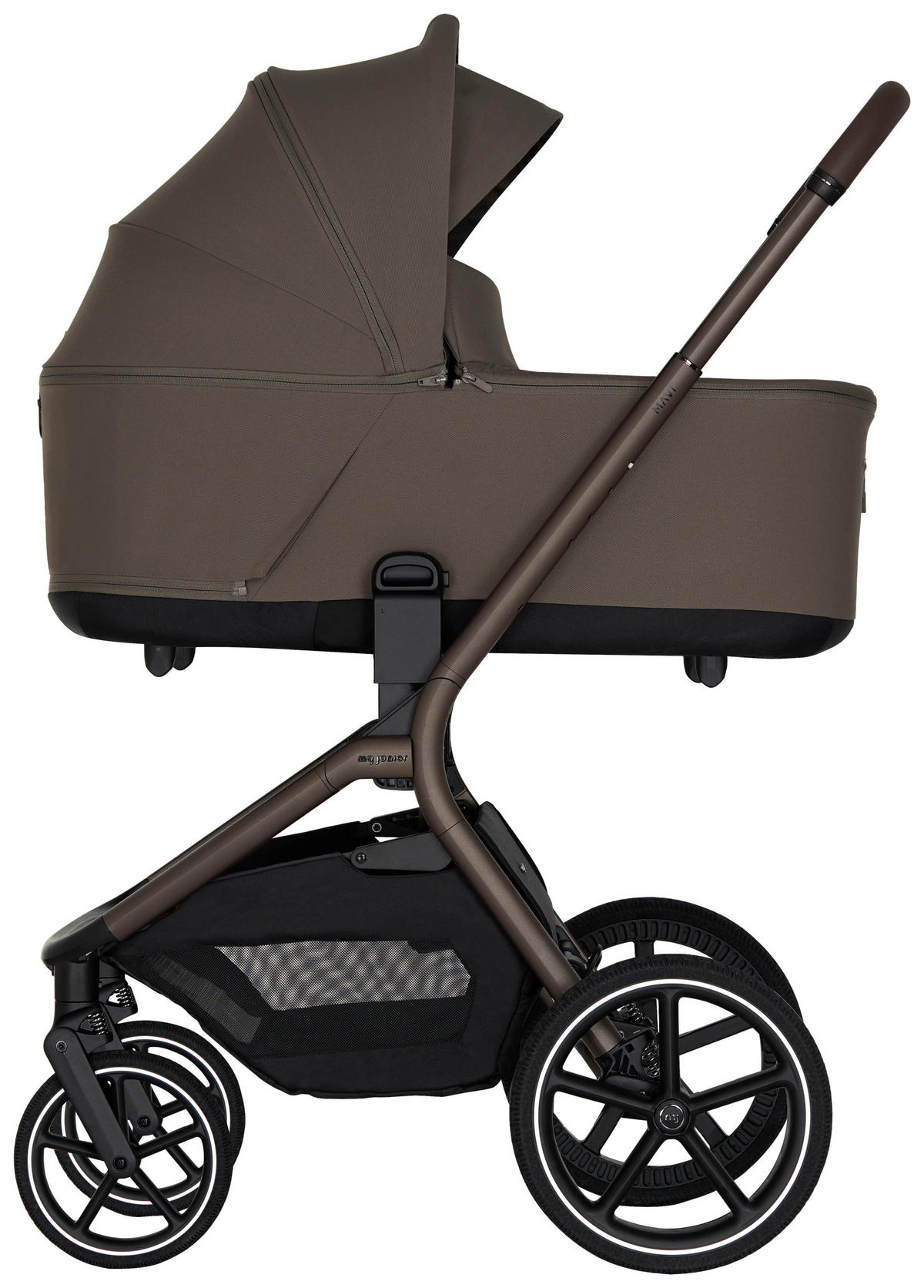 KOMBIKINDERWAGEN MAVI  - Mokka, Trend, Textil/Metall (92/55/110,5cm)