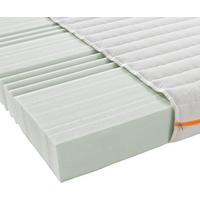 KALTSCHAUMMATRATZE 120/200 cm Höhe ca. 14 cm  - Weiß, Basics, Textil (120/200cm) - Boxxx