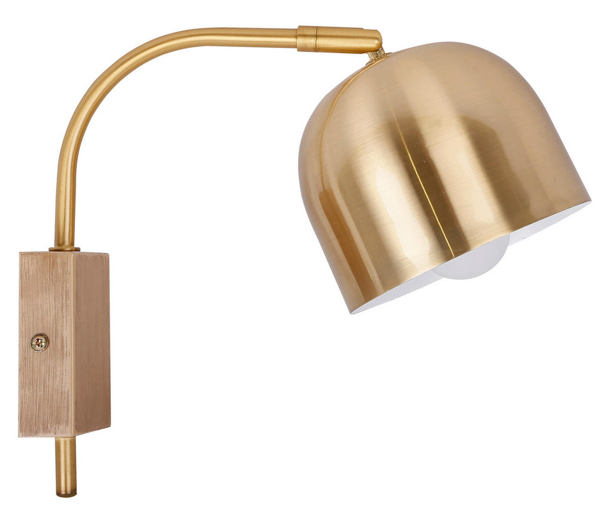 WANDLEUCHTE 12/27/22 cm  - Goldfarben, Basics, Metall (12/27/22cm)