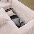ECKSOFA  in Chenille Beige  194/307 cm  - Beige/Schwarz, Design, Kunststoff/Textil (194/307cm) - Carryhome