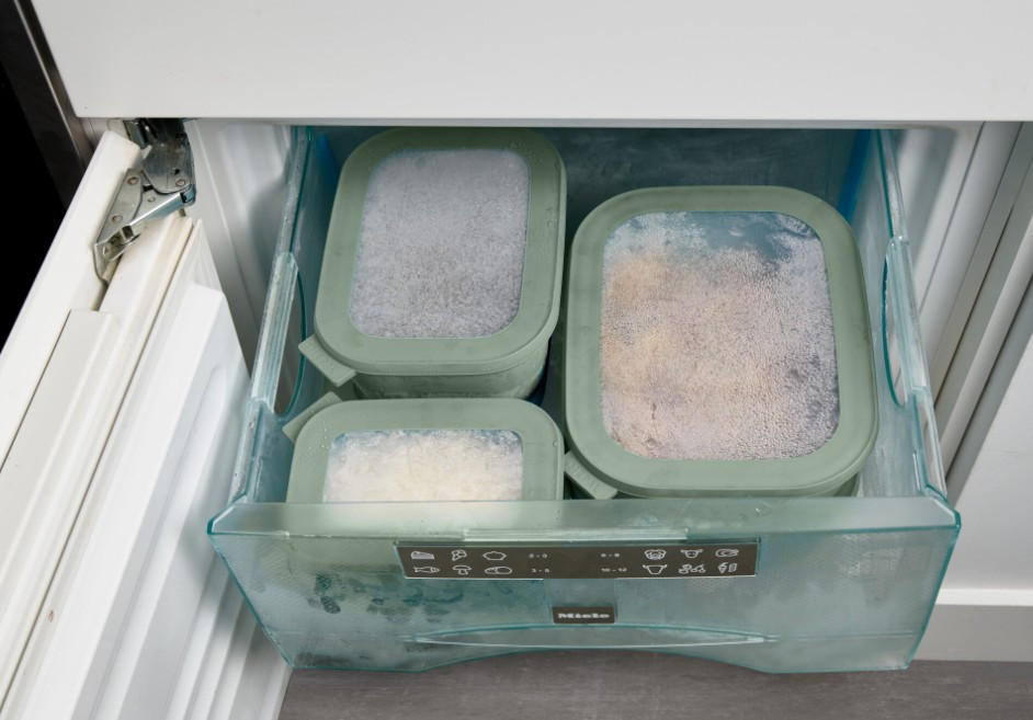 VORRATSDOSENSET 3-teilig  - Salbeigrün/Multicolor, Kunststoff (25/20/7cm) - Mepal