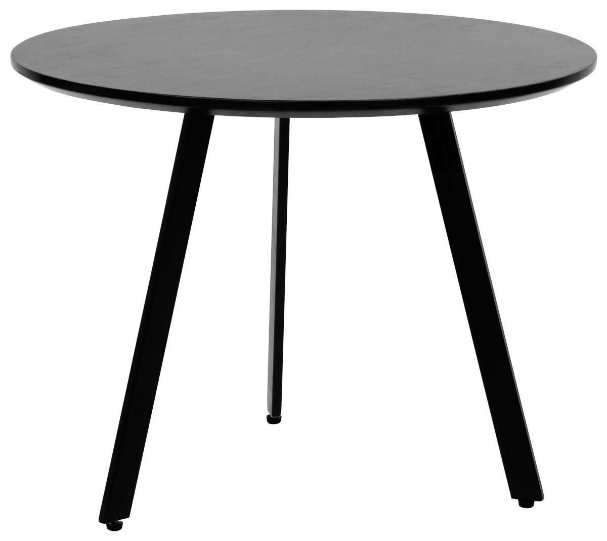 KLUB STOLIĆ crna  drvni materijal  - crna, Design, drvni materijal/metal (55/55/42cm) - Ti'me