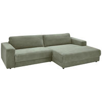 Freisteller von Pure Home Lifestyle ECKSOFA inkl. Relaxfunktion Grün Cord.