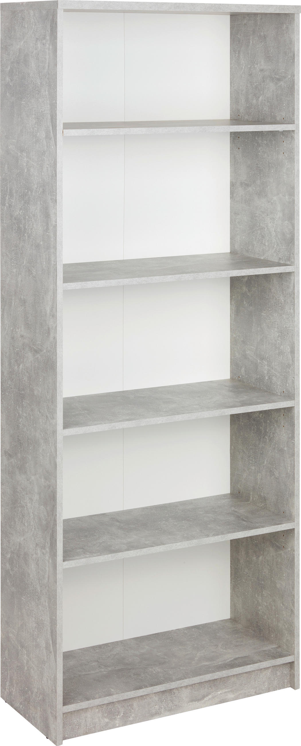 Regal 4-You New B 74 cm, Betonoptik/Weiß